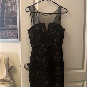 BCBG Maxazria black dress
